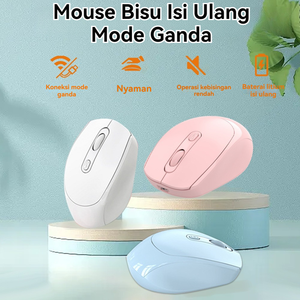 Intelligence Mouse Silent Click Macaroon Mouse M107 Mouse Silent Wireless Mouse Wireless Silent Clic