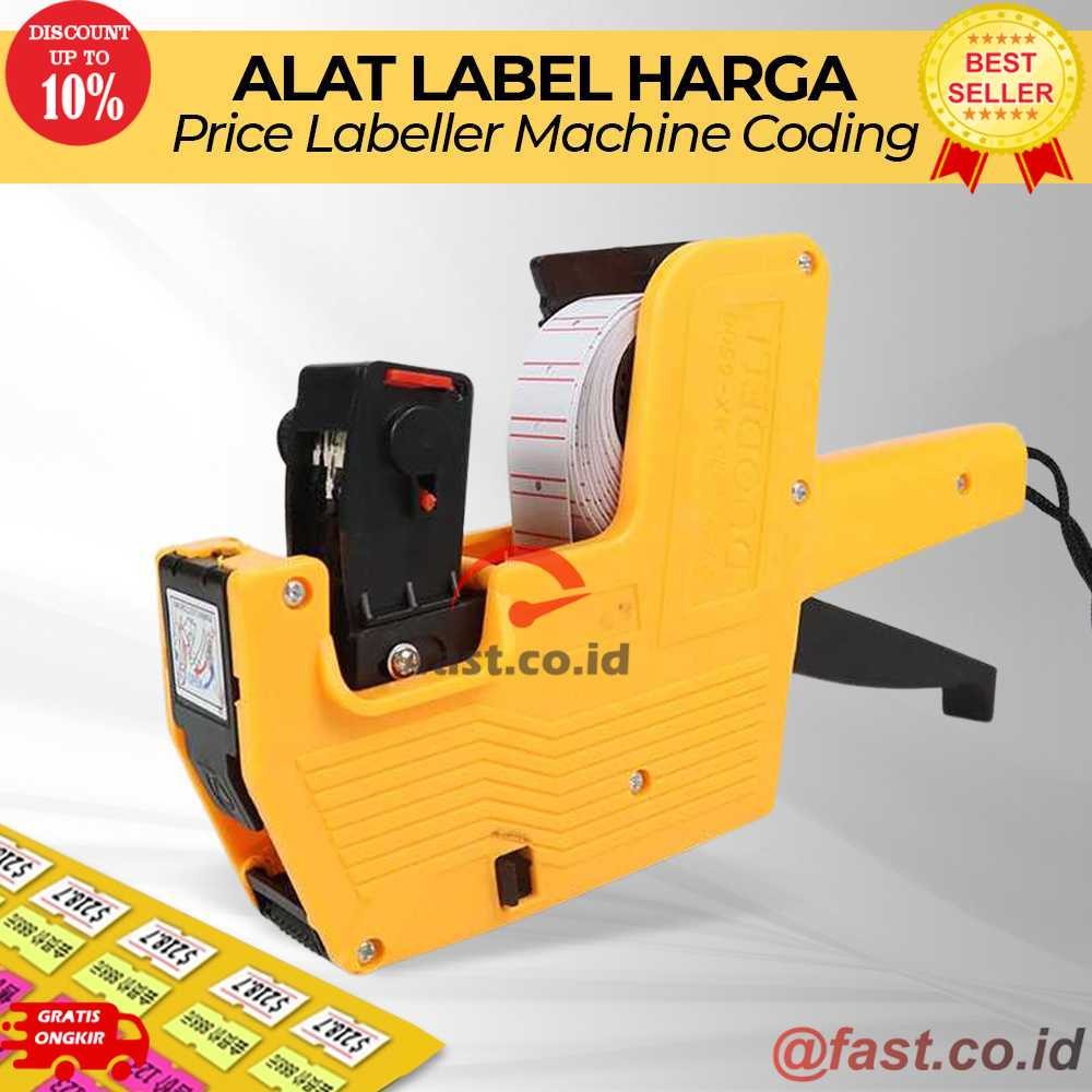 

PROMO FAST CO ID DUODELI Alat Label Harga Price Labeller Machine Coding - MX-5500