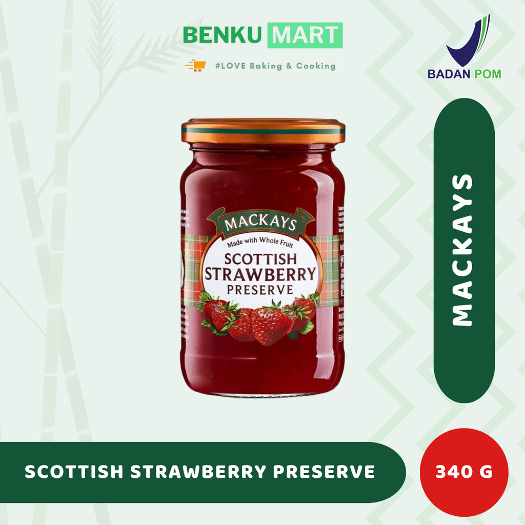 

Mackays Scottish Strawberry Preserve (340 gr)