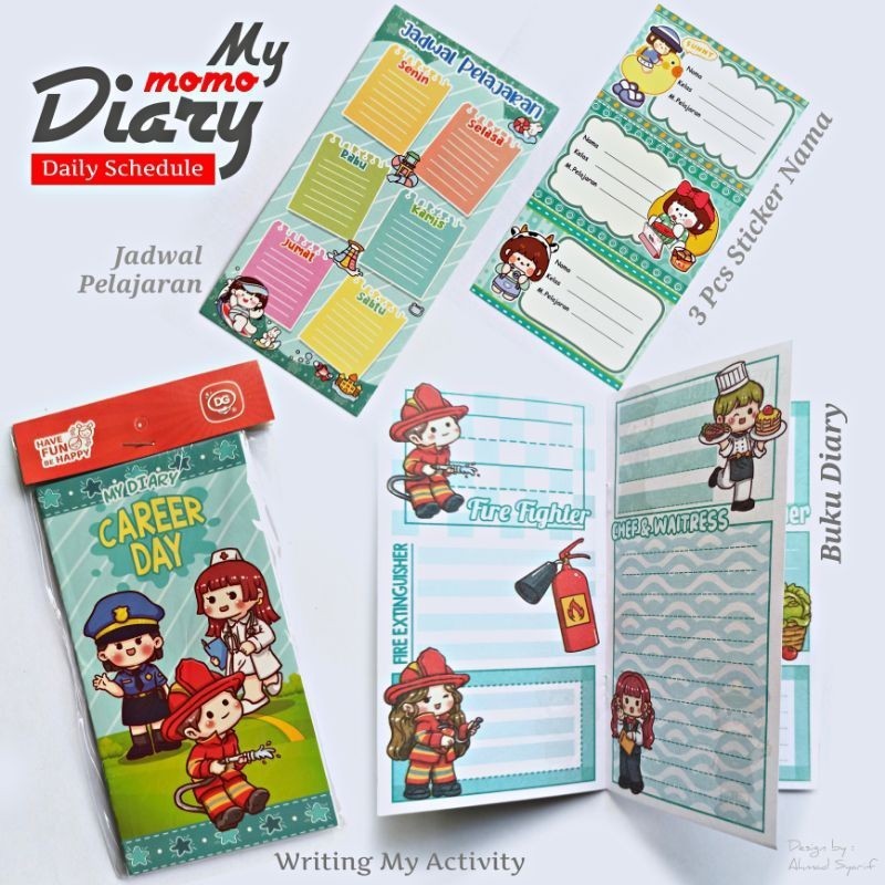 

SATUAN 1BIJI MOMO MY DAIRY BOOK (DG) DAILY ACTIVITY