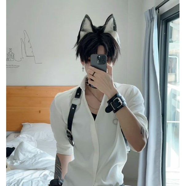 [HF023] Body Belt Harness Fashion Harajuku Gentle Man BELT PRIA