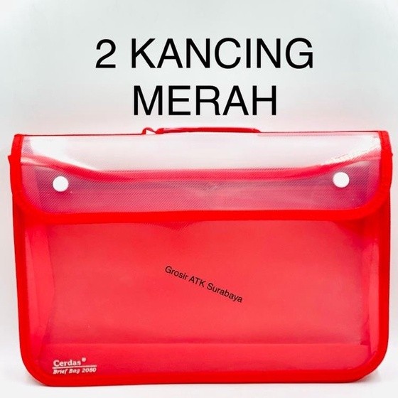

( StaLand ) MAP ZIPPER 2 KANCING / Tas Sekolah Kursus Les Dokumen Zipper Ziper 2 KANCING Folio