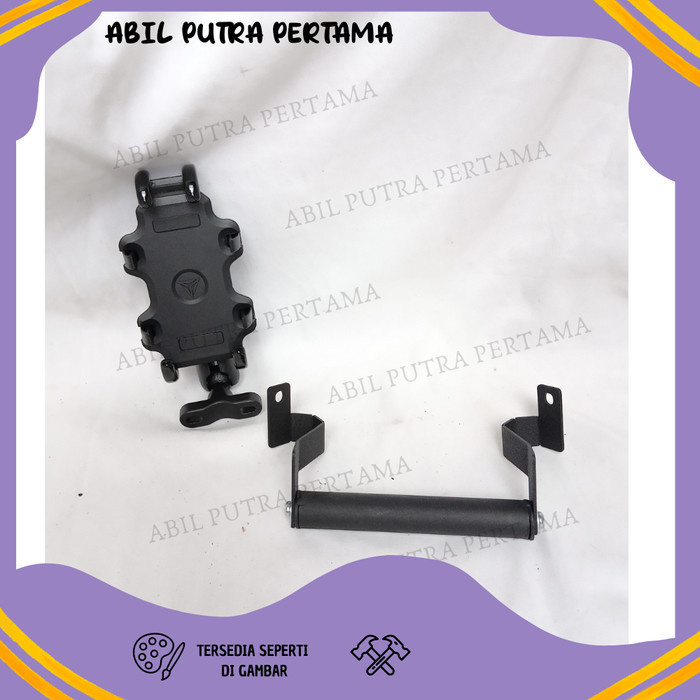 Paket Holder Gps Hp Cbr 250 Rr Phone Holder Motowolf Stang Motor Braket Bracket Breket Holder Handph