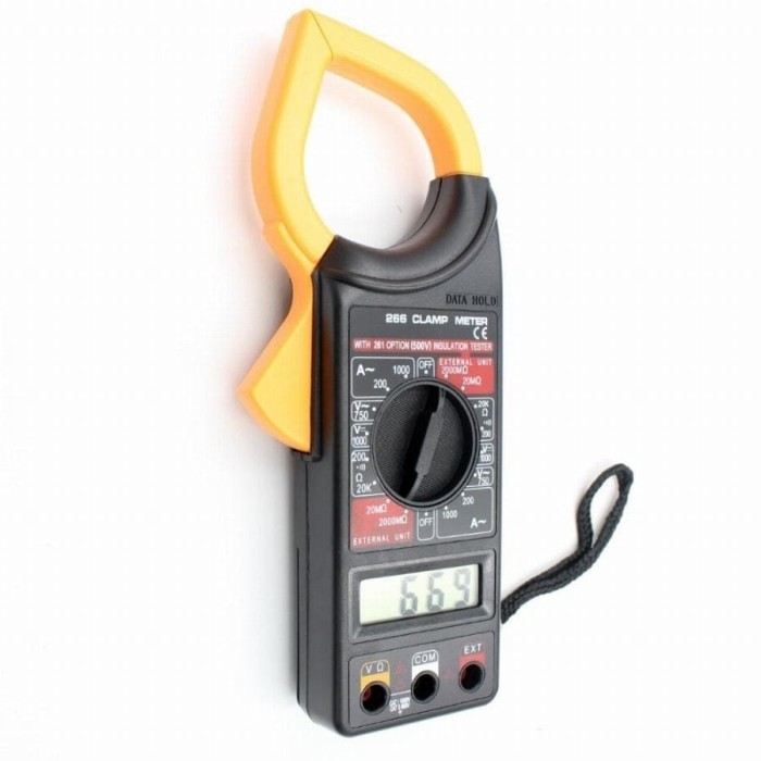 Tang Ampere Digital DT266  Clamp Meter DT 266  Amper  Multimeter