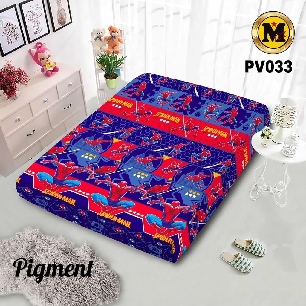 Sarung Kasur Resleting Karakter terlaris | Sarung Kasur Busa Resleting 180x200x15