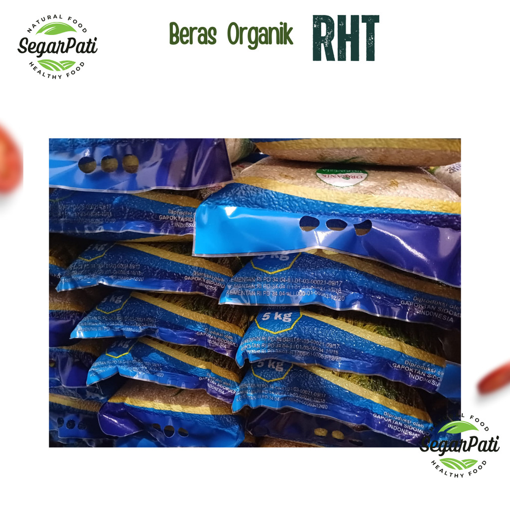 

JKL RHT Beras Pandan Wangi Organik Premium 5Kg Bersertifikat
