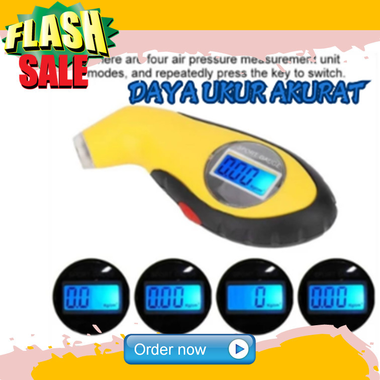 COD Manometer Alat Ukur Tekanan Angin Ban Mobil Motor Truk Pengukur Tekanan Angin Ban Mobil Bukan Te