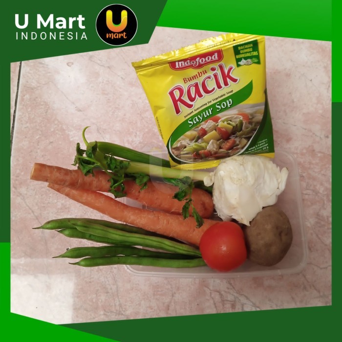 

U Mart - Paket Sayur Sop Lengkap + Bumbu Racik