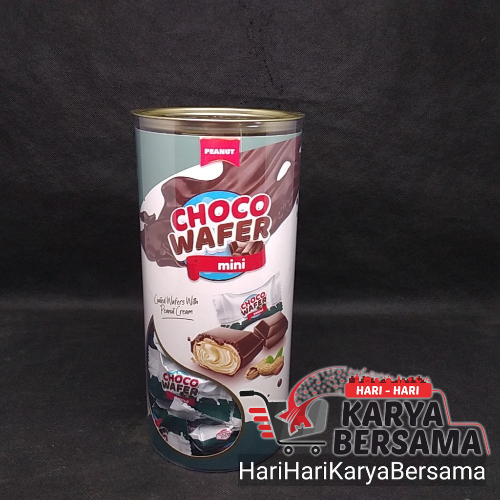 

MAKANAN RINGAN WAFER ANL CHOCO WAFER MINI PEANUT JAR 400GR