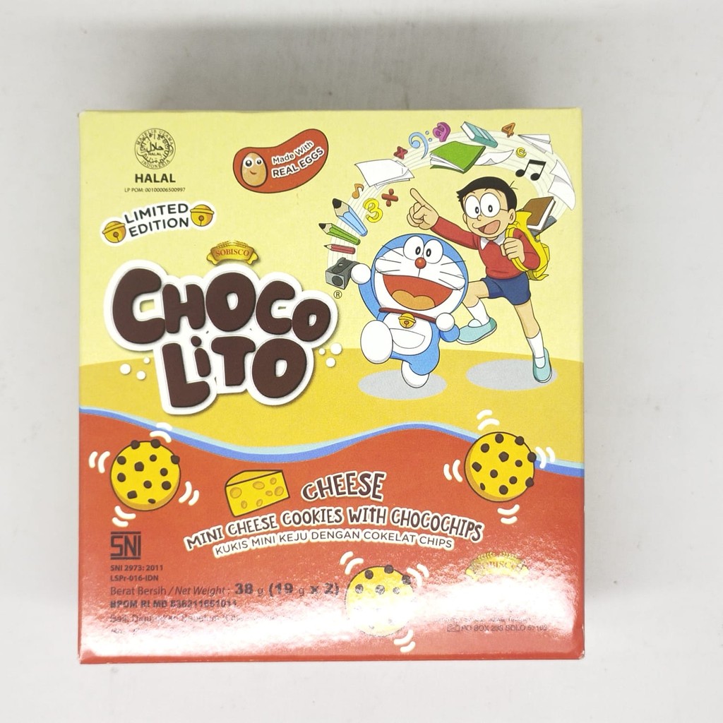 

CHOCO LITO MINI COOKIES CHEESE 38GR