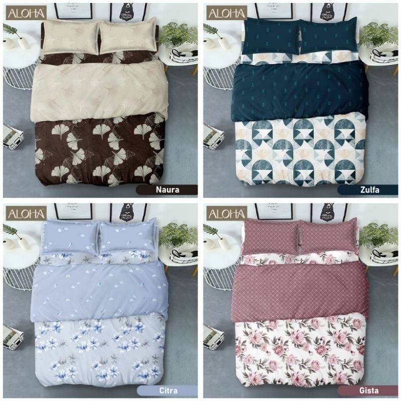Bed Cover Set Sprei  ALOHA Internal Lady Rose