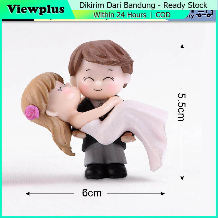

Dekorasi Hiasan Kue Couple Prince Princess Miniatur Couple Pasangan Figure Dekorasi Kue Wedding Topper Couple Cake - Wedding Anniversary Birthday Cake Topper