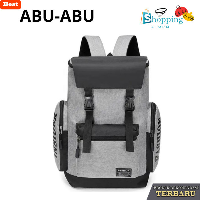 tas ransel pria murah berkualitas Tas Ransel Pria Wanita Fashion Korea Multifungsi Tas Travel Import