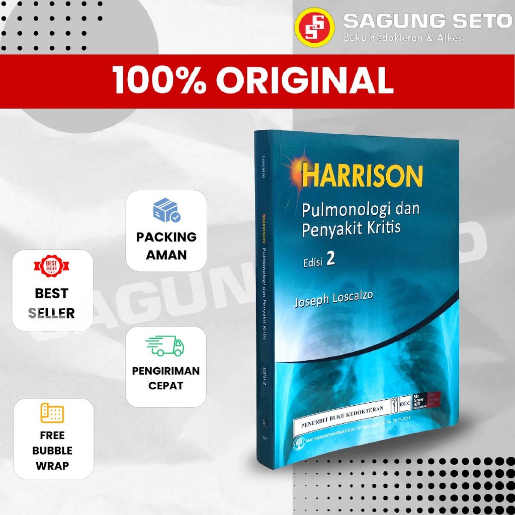 HARRISON PULMONOLOGI DAN PENYAKIT KRITIS E-2 / PULMO