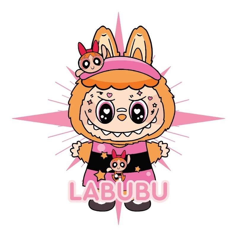 

SABLON SETRIKA - SABLON DTF - SABLON INSTAN - TEMA LABUBU #2