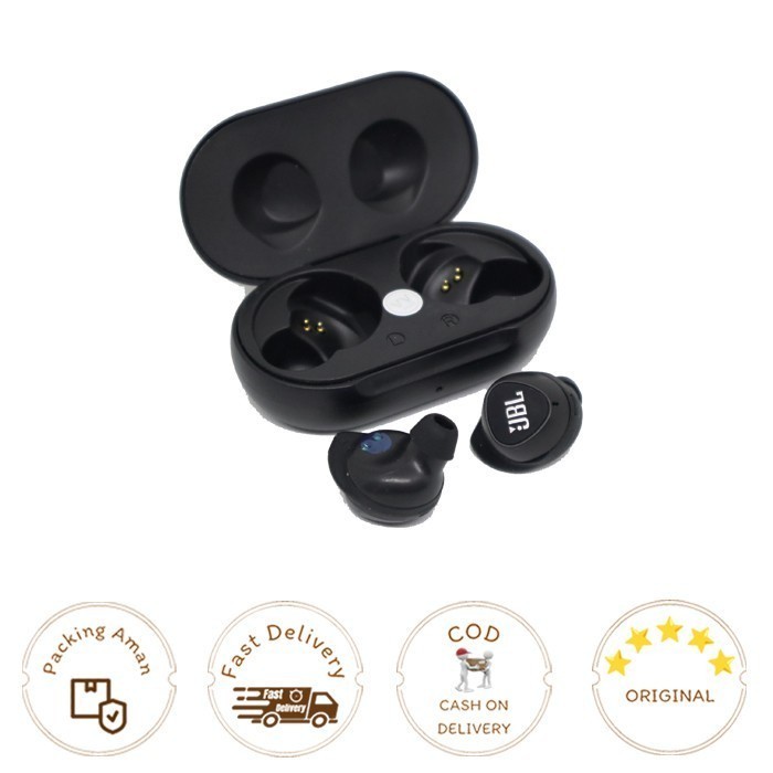 HEADSET Handsfree Bluetooth TWS JBL C230 Super Bass ORI