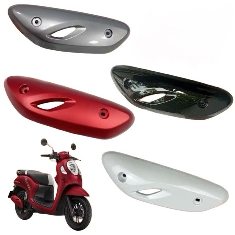 Cover Knalpot Honda Scoopy New 2021 Prestige Tutup Knalpot Honda Scoopy New 2022 Prestige T8 TERMURA