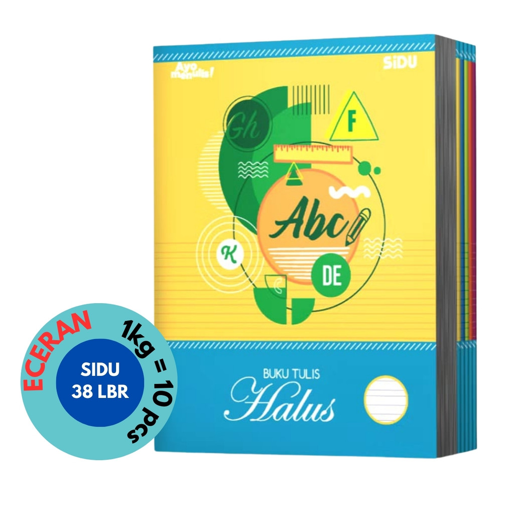 

ECERAN - Buku Tulis 38 Lembar SIDU Murah