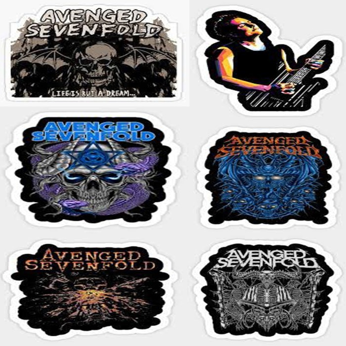 

DL25 Sticker Avenged Sevenfold Musik