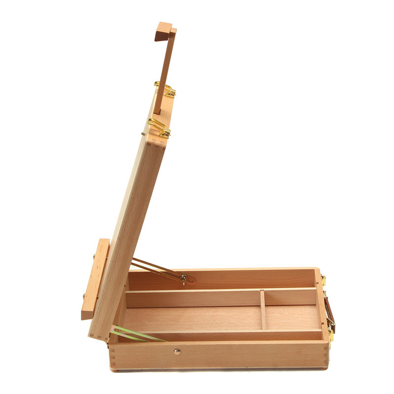 

Wood Easel Multifunctional Painting Artist Easel Art Drawing Paint Table Retractable Box Board Hardware Students Art Supplies