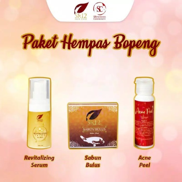 Paket Bopeng - Sr12 Skincare