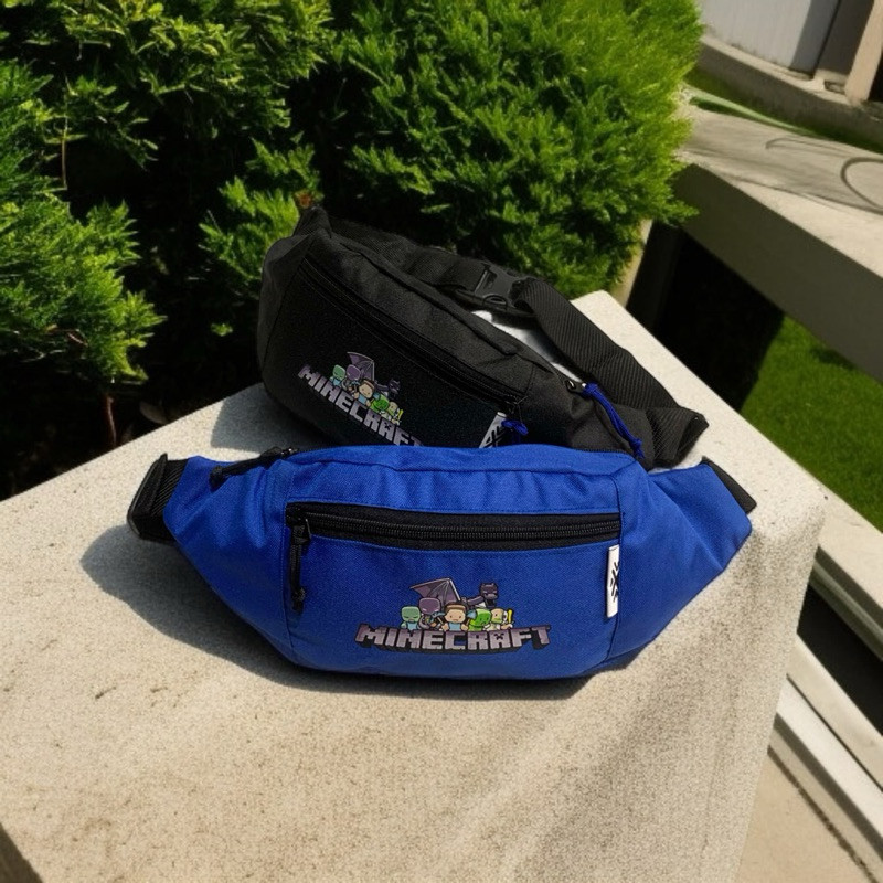 Brotherbag - Tas Pinggang Anak Laki Laki Karakter Minecraft Keren