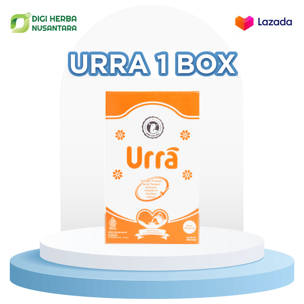 

SUSU URRA Penambah Berat Badan Anak Tinggi Badan Anak - 200g 1 Box