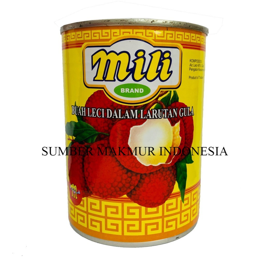 

MILI LYCHEE BUAH KALENGAN / LECI DALAM SIRUP 565 GRAM - ECERAN