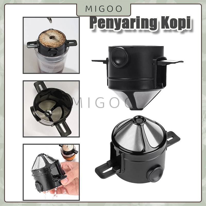 Penyaring Kopi Portable Cone Coffee Dripper / Coffee Dripper