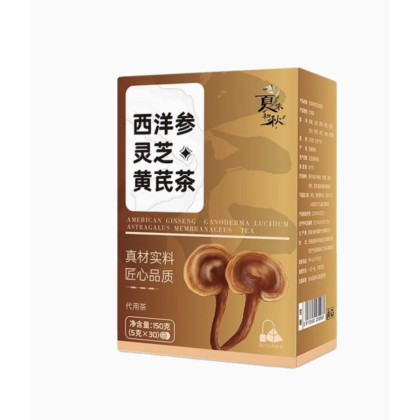 

America Ginseng Gonaderma Licudum Astragalus Membranacues Tea