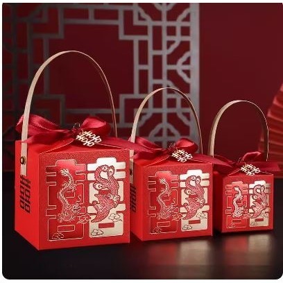 

Box Candy Souvenir/ Sangjit / Wedding Box model 6 / Kotak Permen Xi - 1