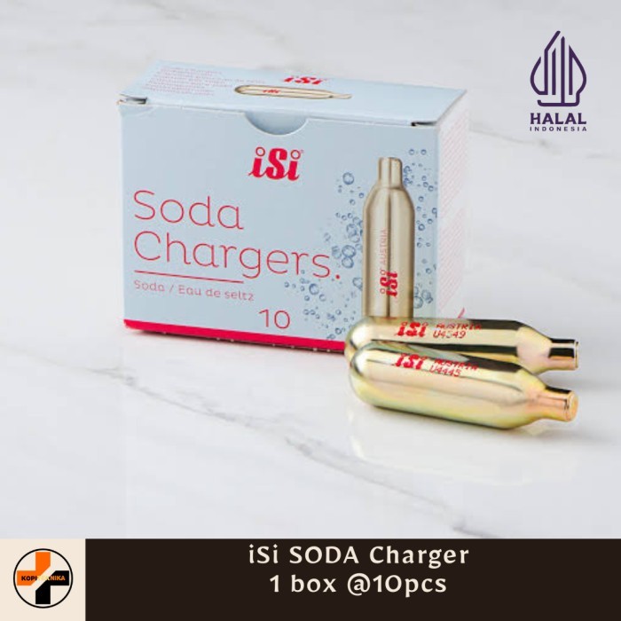 

iSi Soda Charger CO2 ; Praktis untuk Instant Soda Maker
