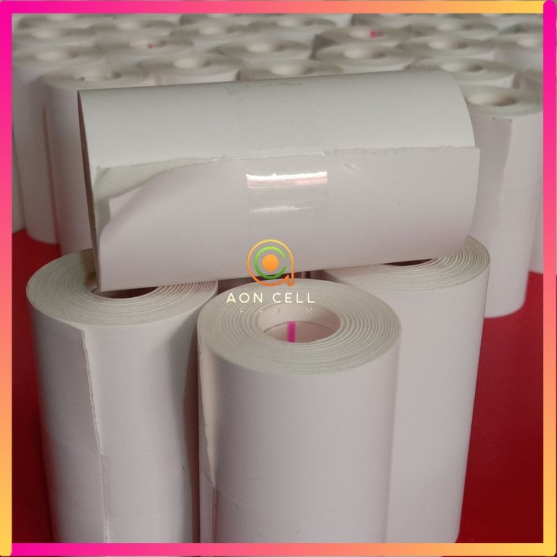 

kertas Thermal stiker label 58x30 label sticker termal tinggal tempel