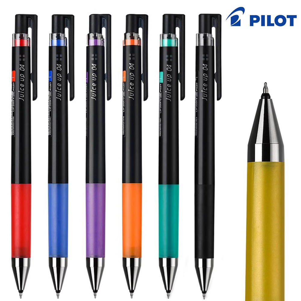 

1pcs Pilot Gel Pen Juice Up 0.4mm New ST Nib Black Pen Quick-drying Smooth DIY Hand Account LJP-20S4 School Supplies Stationary