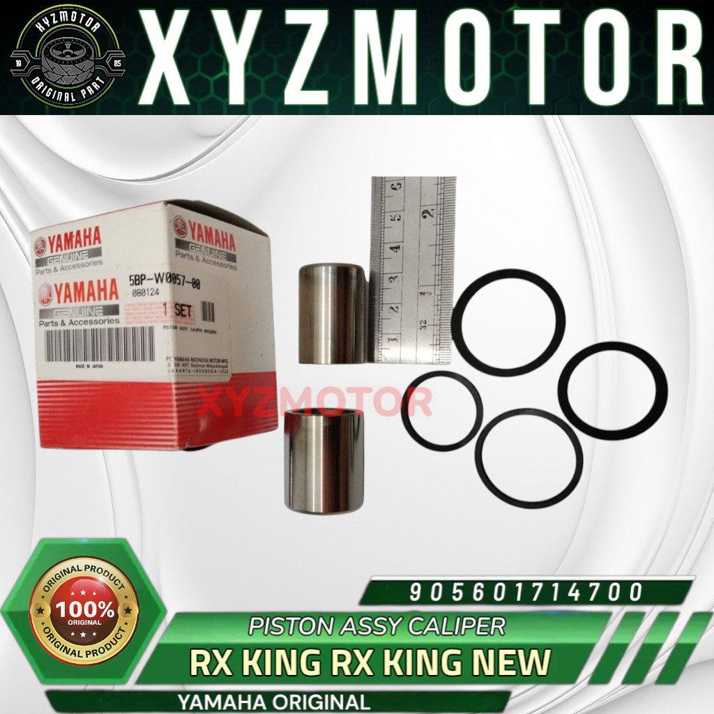 PISTON ASSY CALIPER PISTON PALA BABI ASSY KALIPER RX KING RX KING NEW YAMAHA 5BP-W0057-00