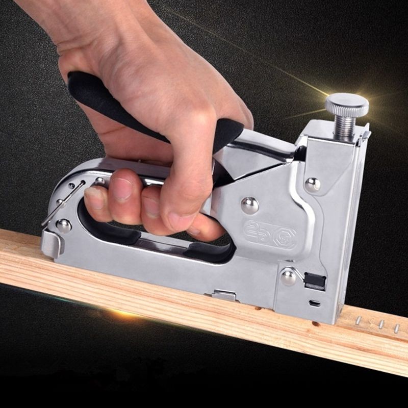 

3 In 1 Multitool Heavy Stapler Suit For T/U/Gate Shape Staple Furniture Wood Upholstery Framing Rivet Home Decoration Tool