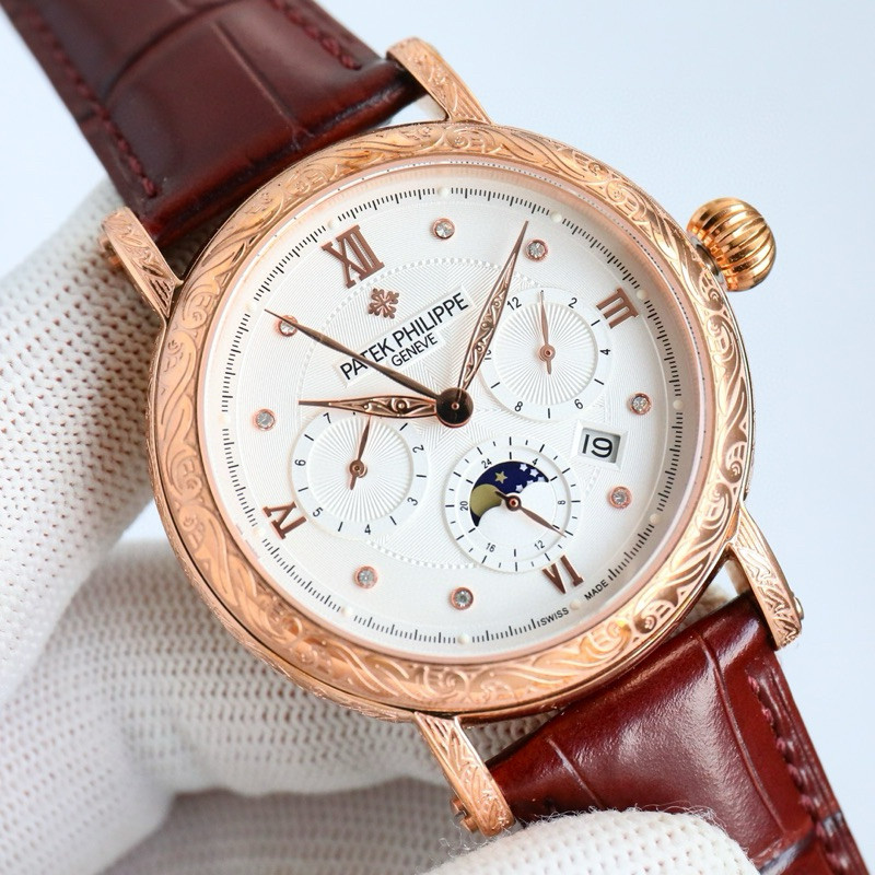 Pre order 2 minggu Patek Philippe women’s watch jam tangan wanita jam tangan kulit jam tangan rantai