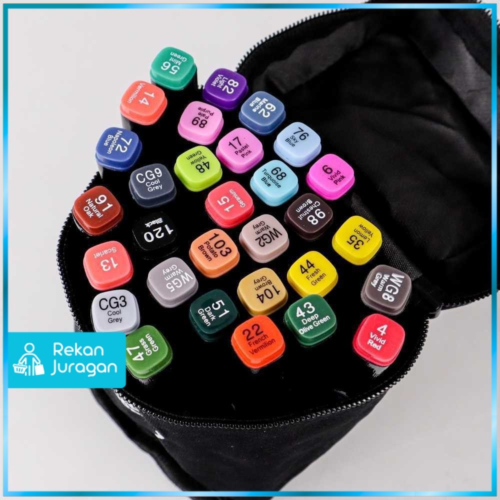 

Toddi Spidol Dual Side Fine Art Marker 30 Color - T30