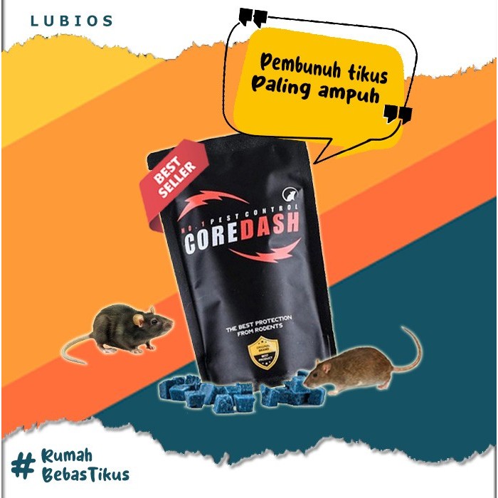 Racun Tikus COREDASH Ampuh BELI 1 GRATIS 1 - BELI 1