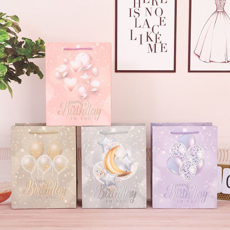 

PAPERBAG ULANG TAHUN / BIRTHDAY / VALENTINE LUCU GLITTER