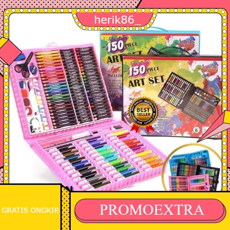

Crayon 150 Set Alat Mewarnai Warna Pensil Warna Crayon Set