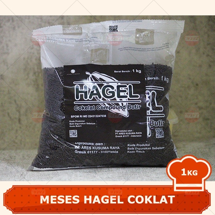 

MESES HAGEL COKLAT BUTIR 1KG