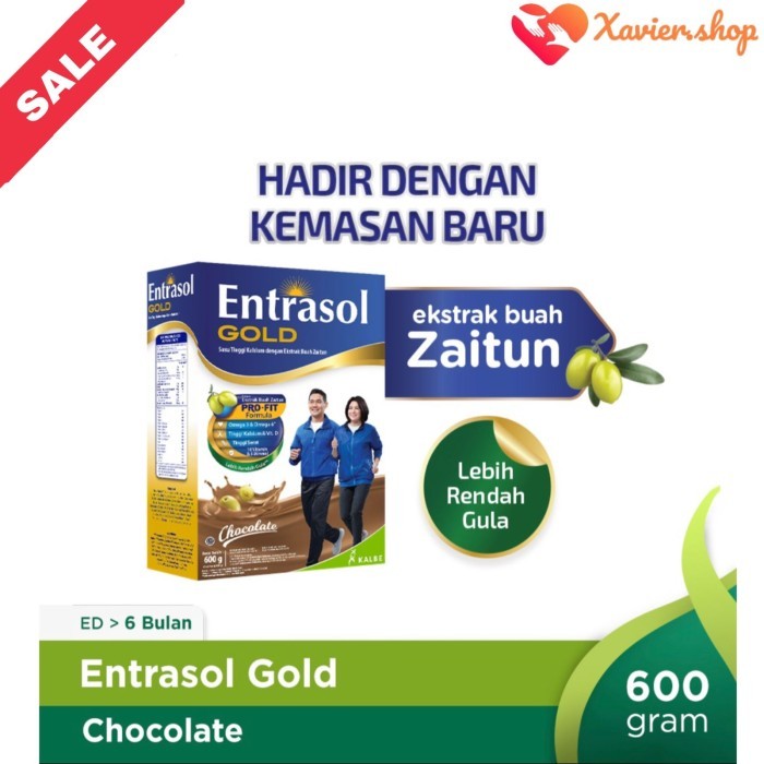 

[[PROMO]]BEST SELLER Entrasol Gold 600gr Vanilla - Coklat / susu entrasol gold 600gr - Coklat