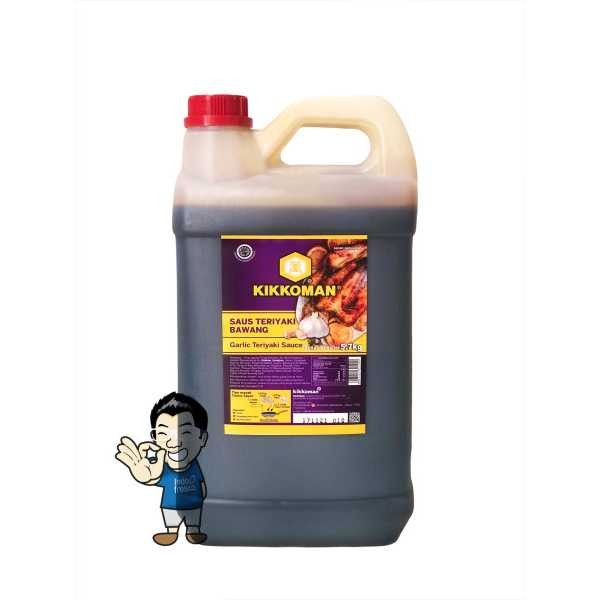 

PROMO!Kikkoman Garlic Teryaki Sauce- Saus Teriyaki Bawang Jerigen 5.7KgREADY