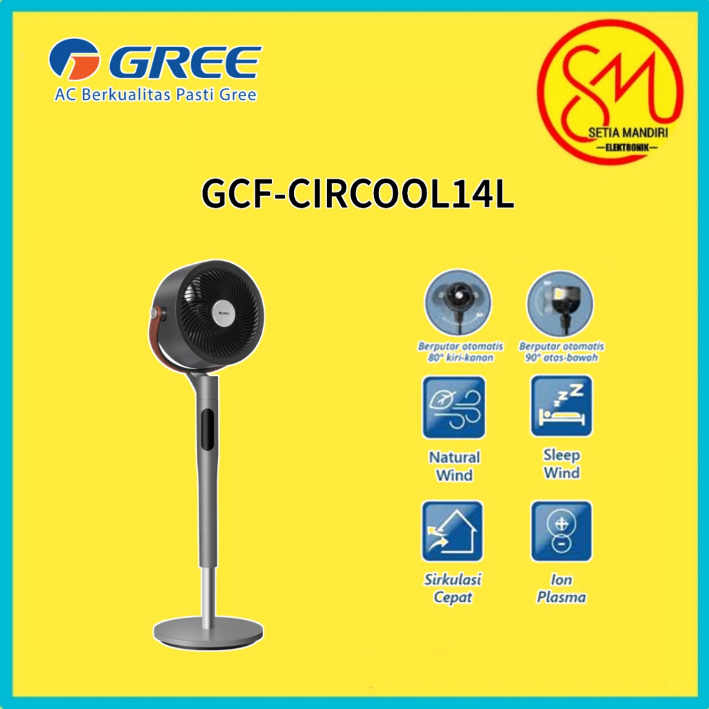Gree GCF-CIRCOOL14L Air Circulation Fan Ion Plasma Circool