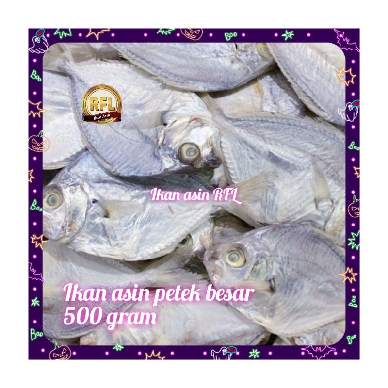 

Terlaris Ikan Asin Petek Besar 500gram