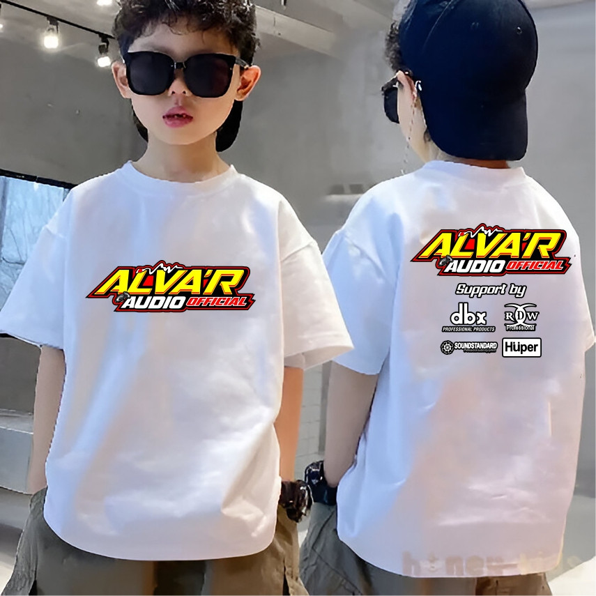 kaos anak baju anak fans ALVAR AUDIO MALANG / baju Team Bledosan / Sound system jawa timur