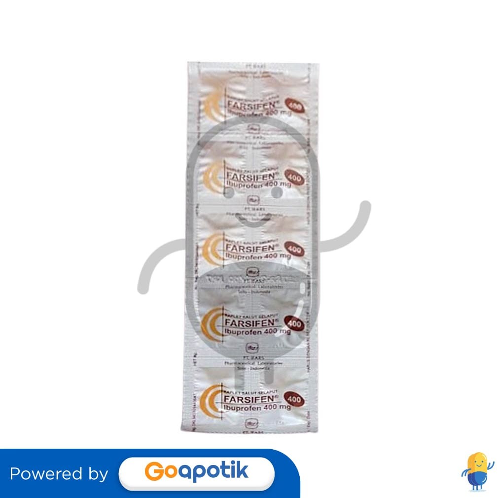 Farsifen 400 Mg Strip 10 Kaplet