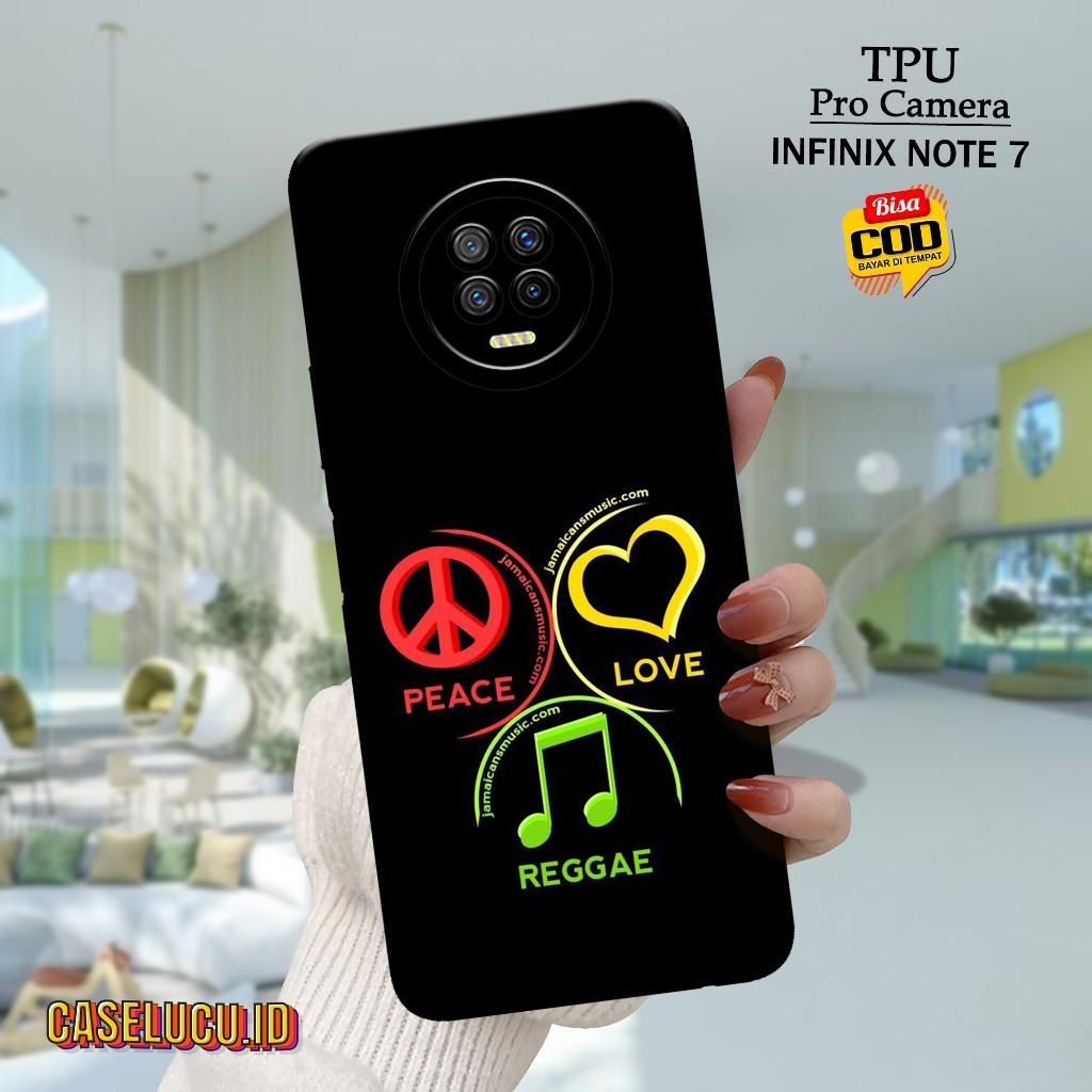 Casing Hp Infinix Note 7 Terbaru Fashion Case Band Case Hp Infinix Note 7 Soft Case Hp Infinix Note 