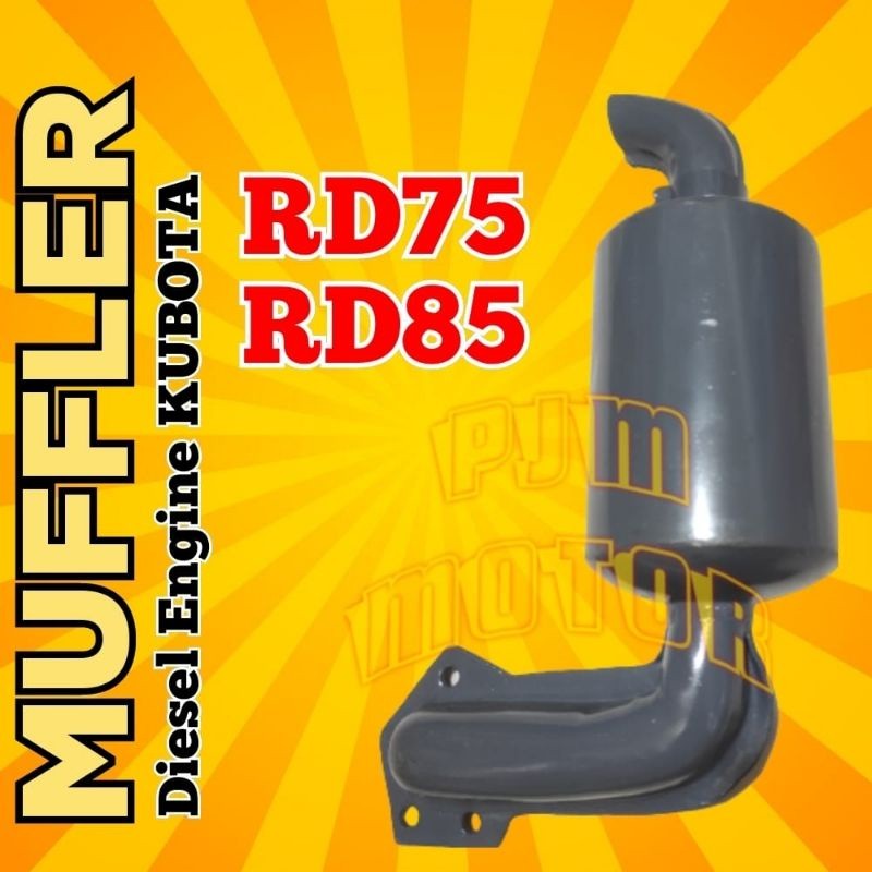 

Rd75 Mufler Silencer Kenalpot Knalpot Mesin Diesel Rd85 kubota amplas